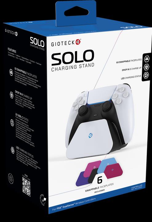 Produktbild Gioteck Solo Charging Stand (PS5)