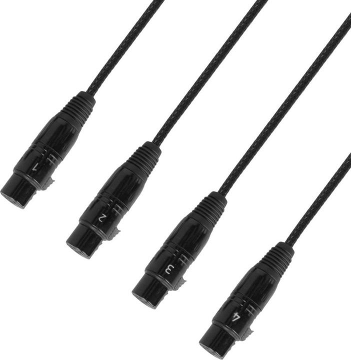 Immagine prodotto Adam Hall 4 STAR CATBOX XF3 - Adattatore audio e DMX 3 pin XLR femmina x Cat.6a (XLR)