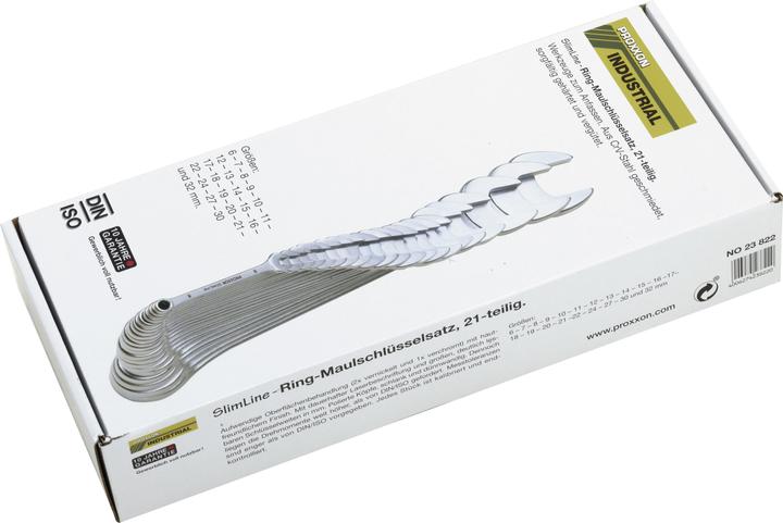Productafbeelding Proxxon SlimLine Combinatiesleutelset (32 mm, 18 mm, 11 mm, 12 mm, 20 mm, 19 mm, 27 mm, 15 mm, 13 mm, 25 mm, 6 mm, 21 mm, 7 mm, 14 mm, 29 mm, 8 mm, 10 mm, 30 mm, 23 mm, 26 mm, 22 mm, 17 mm, 28 mm, 9 mm, 16 mm, 24 mm, 31 mm)