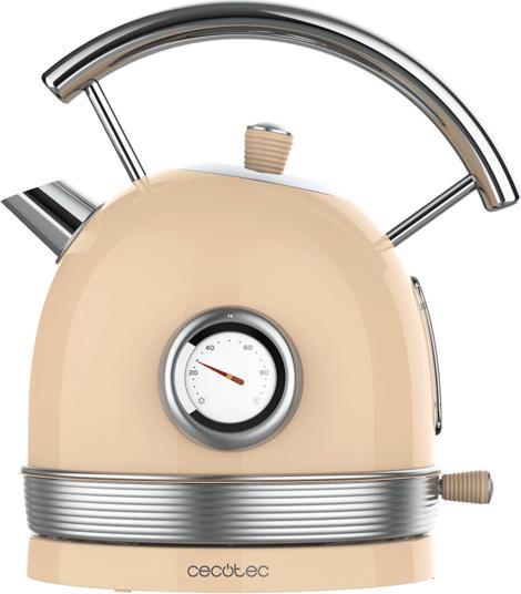 Produktbild Cecotec Hervidor De Agua Thermosense 420 Vintage Light Beige (1.80 l)