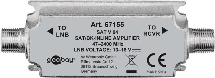 Produktbild Goobay SAT/BK-Antennenverstärker 47 MHz - 2400 MHz (Verstärker)