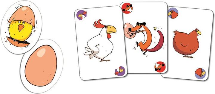 Image du produit Djeco Jeu de cartes Piou Piou (Allemand, Anglais)