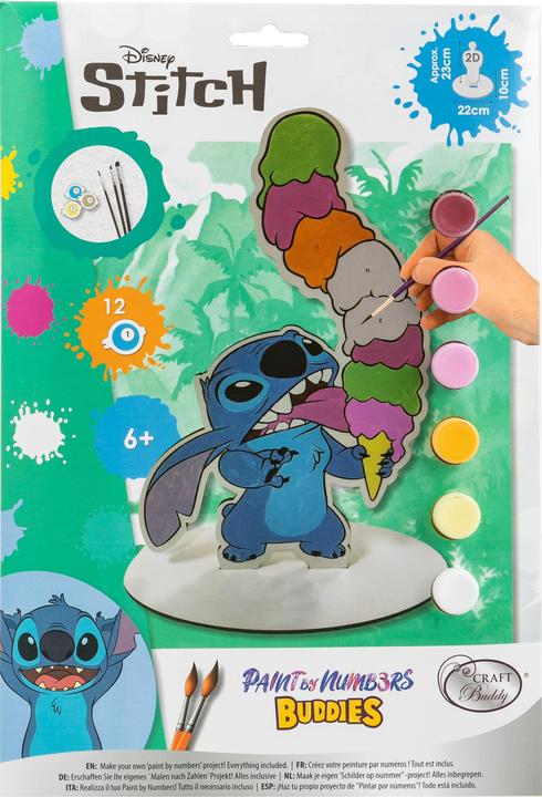 Immagine prodotto Craft Buddy Stitch XL Buddy, Kit Paint By Numbers