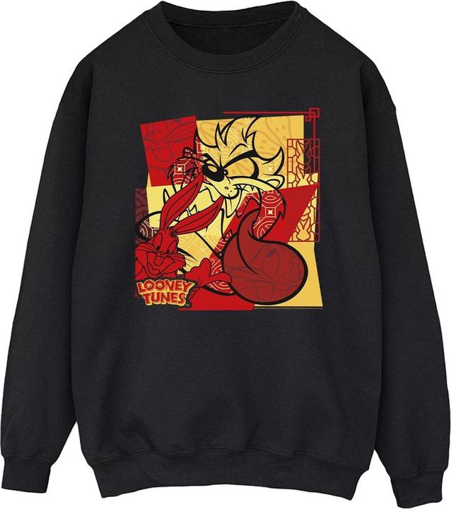 Produktbild Looney Tunes Taz Bugs Rabbit New Year Sweatshirt (XXL)