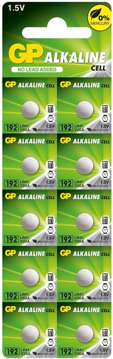 Actual product image GP Batteries Alkaline (10 pcs., LR41, 24 mAh)