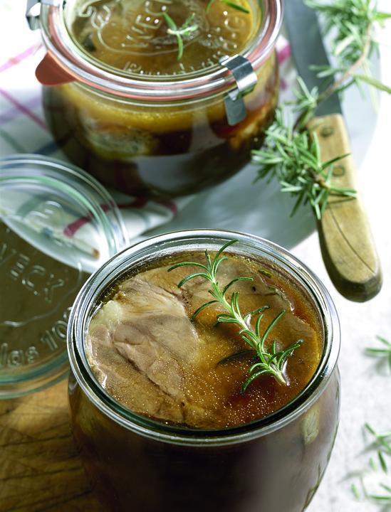 Produktbild Dosen-Zentrale Weck Tulpenglas 1 l (Hochwertiges Einweck, Einmach Glas mit Glasdeckel zum Einkochen Hitzebeständi (6 Stk., 1 l)