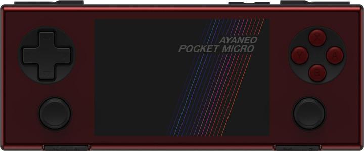 Ayaneo Pocket Micro Handheld Konsole – 6 GB LPDDR4X, 128 GB SSD, schwarz
