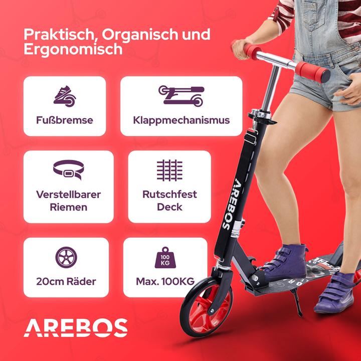 Produktbild Arebos Tretroller