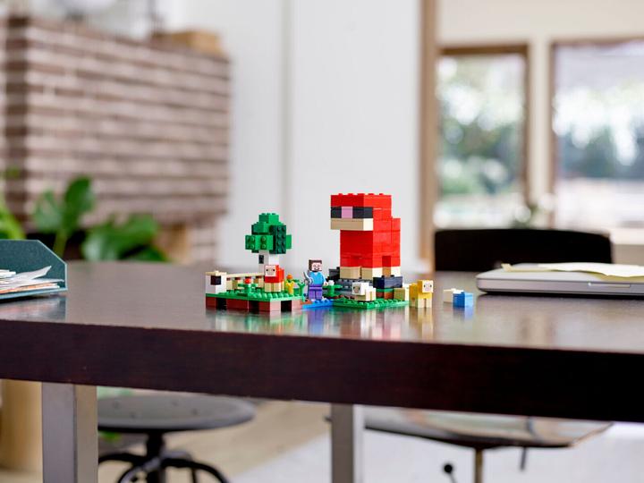 Actual product image LEGO The sheep farm (21153, LEGO Minecraft)
