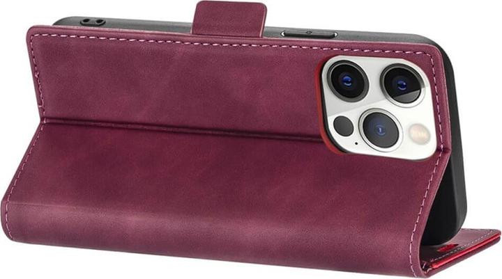 Immagine prodotto N.Bekus iPhone 15 Pro Max - Flip Case Cover rosso vino (Apple iPhone 15 Pro Max)