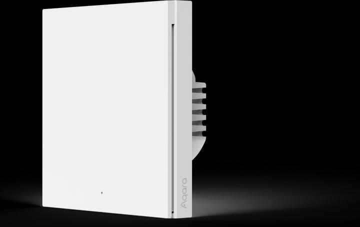 Produktbild Xiaomi Smart Wall Switch H1 Weiss No Neutral, Single Rocker (Zigbee)