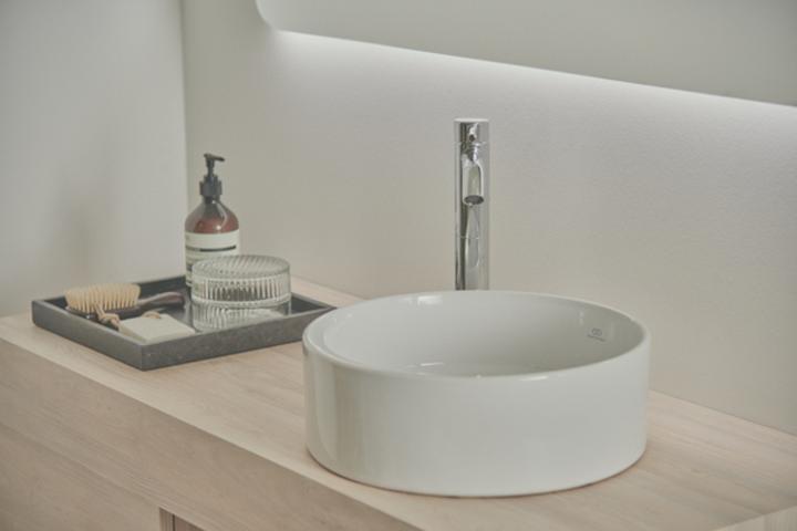 Immagine prodotto Ideal Standard Lavabo da appoggio Strada II 38 x 38 cm bianco T292901 (380 mm, 380 mm)