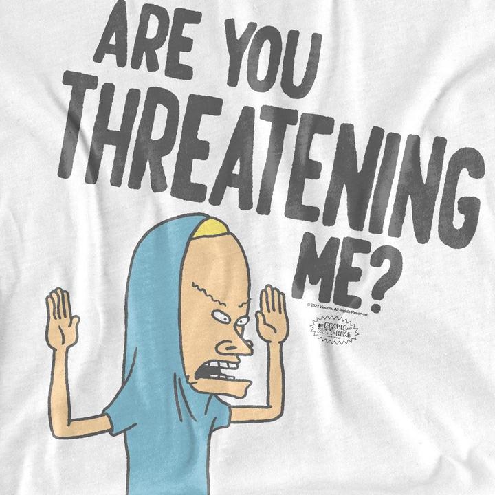 Produktbild Universal Textiles Are You Threatening Me? TShirt (XXL)