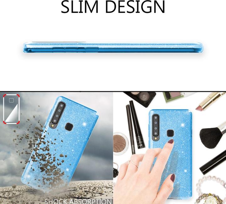 Produktbild Nalia Glitzer Hülle (Samsung Galaxy A9 (2018))