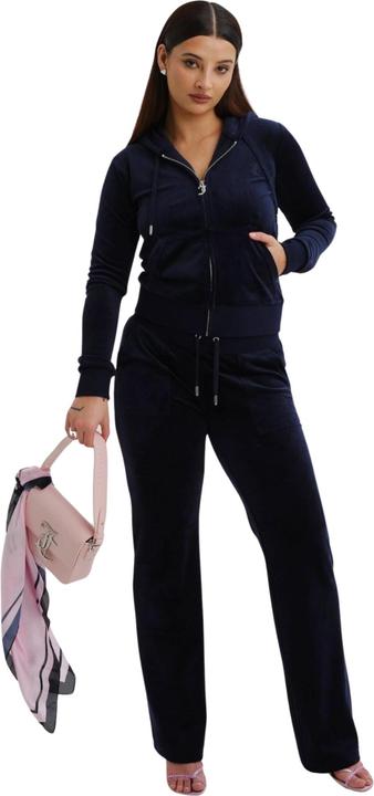 Actual product image Juicy Couture ZIP THROUGH HOODIE WITH ZIP PULL & JC - 102755 (XL)