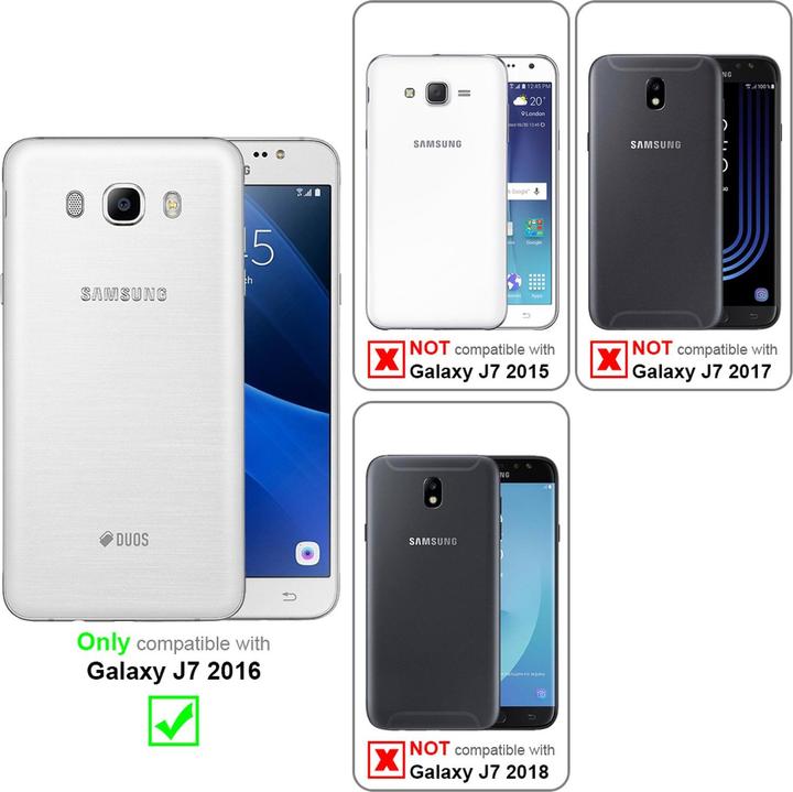Productafbeelding Cadorabo Flip als onzichtbaar deksel (Samsung Galaxy J7 2016)