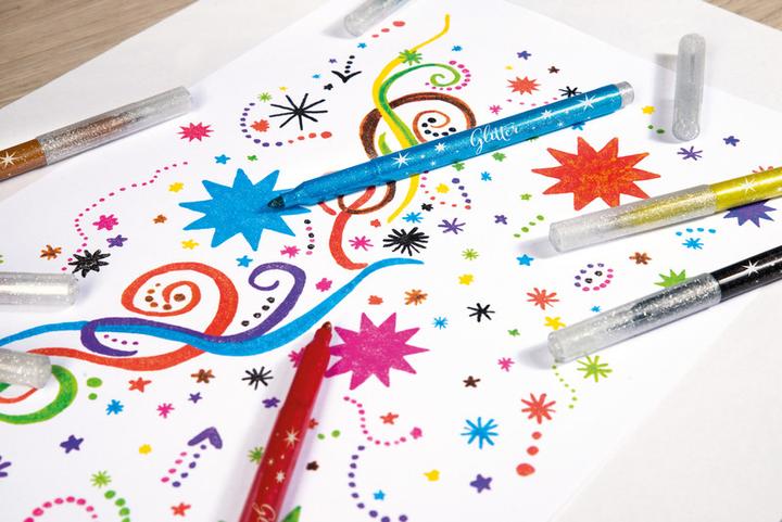 Image du produit EberhardFaber Stylo en fibre Paillettes (Multicolore, 8 x)
