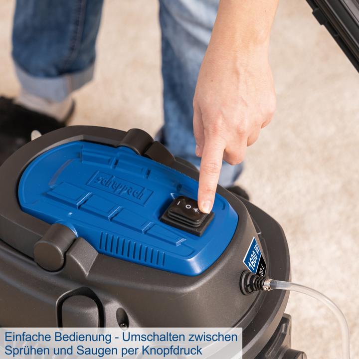 Actual product image Scheppach Spray and wash vacuum cleaner SprayVac20 (Wet dry vacuum cleaner)