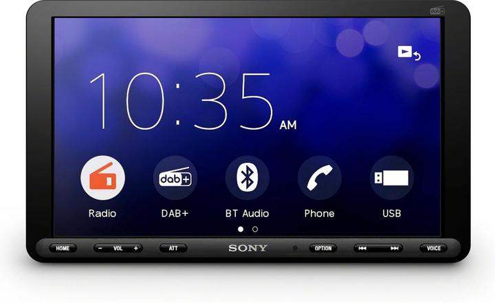 Actual product image Sony XAV-AX8050ANT (Android car, Apple Carplay)