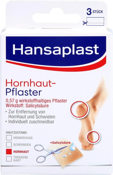 Image du produit Hansaplast Pansement pour callosités, 3 pièces (3 x)