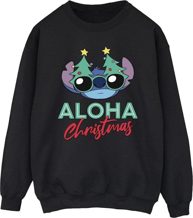 Produktbild Disney Lilo And Stitch Christmas Tree Shades Sweatshirt (S)