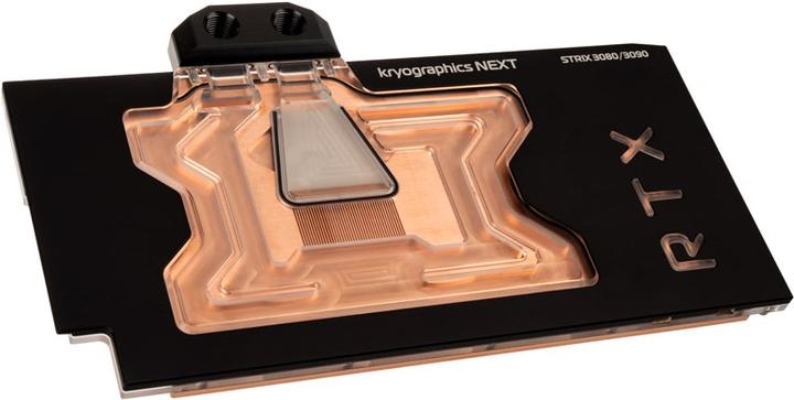 Produktbild Aqua Computer kryographics NEXT RTX 3080 / 3090 Strix GPU Wasserkühler - Kupfer + Acryl