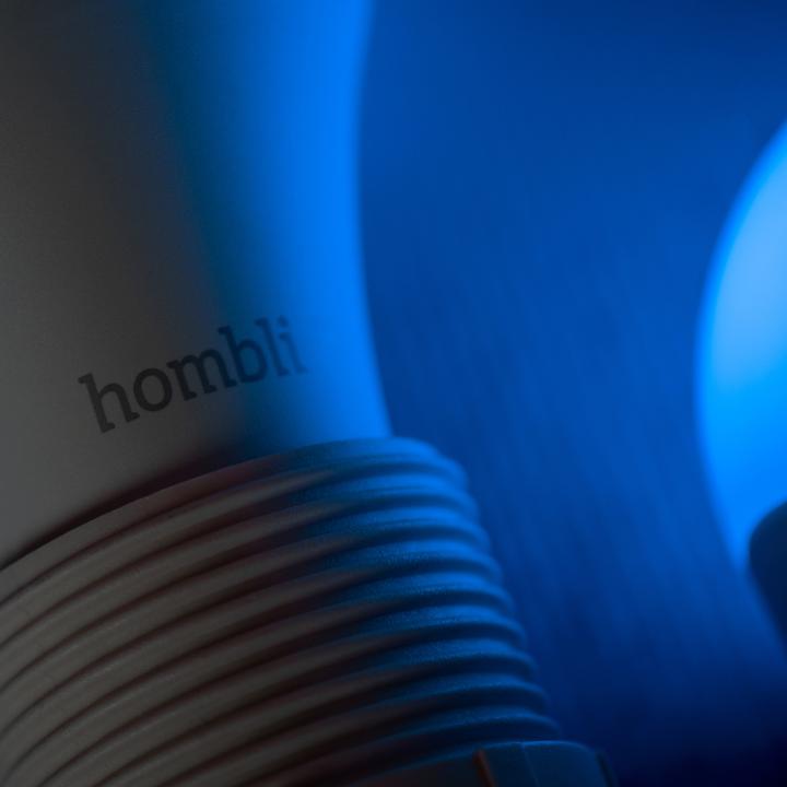 Actual product image Hombli Smart Bulb 9W RGB (2x) (E27, 9 W, 800 lm, 2 x, F)