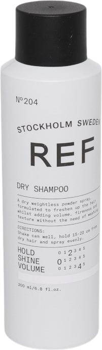 Actual product image Ref. REF Shampoo - 204 Dry Shampoo (200 ml, Liquid shampoo)