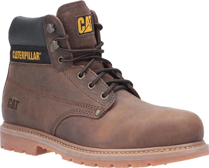 Cat Chaussures de sécurité Powerplant en cuir