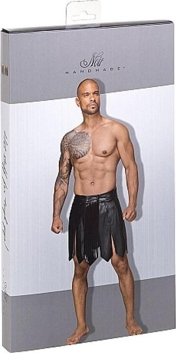 Image du produit Noir Handmade Jupe gladiateur en cuir (S)