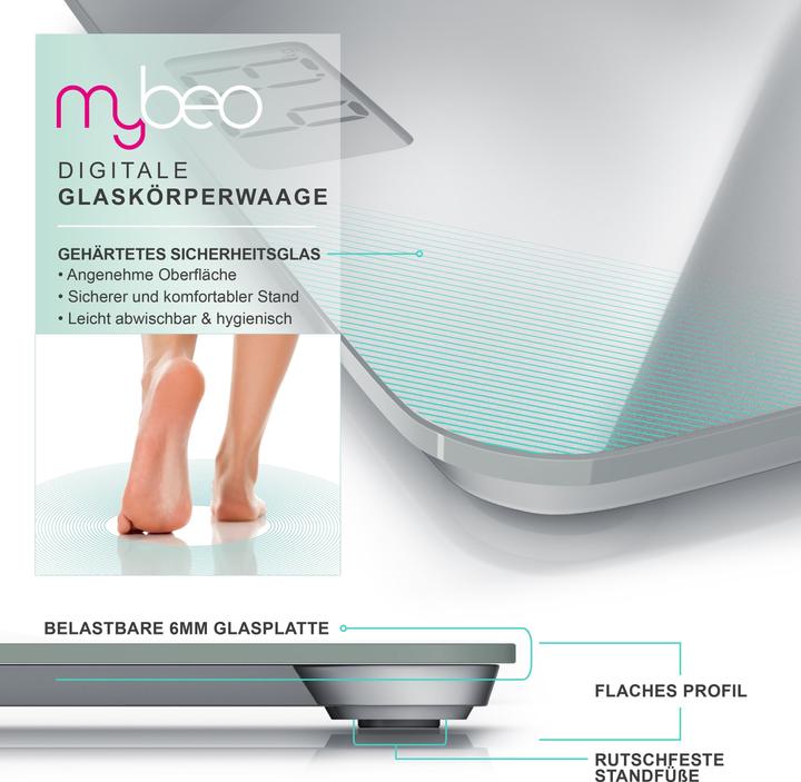 Actual product image Mybeo Digital person body scale (180 kg)