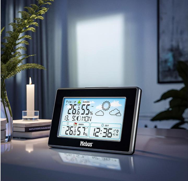 Actual product image Mebus MEB radio weatherstat.15x9,6x2,2