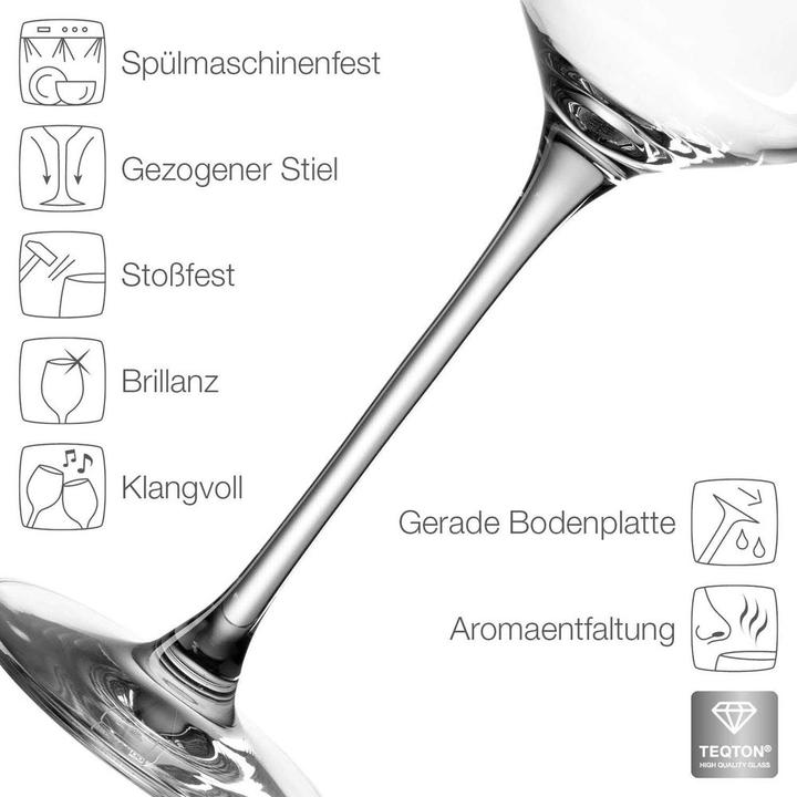 Produktbild Leonardo Puccini (22 cl, 18 Gläser, Rotweingläser, Weissweingläser)