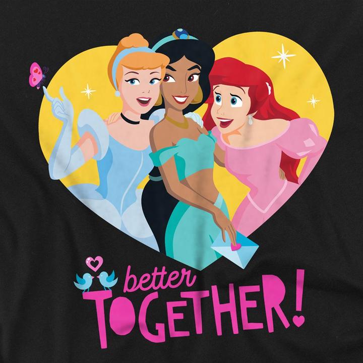 Produktbild Disney Princess Better Together TShirt Valentinstag (XL)