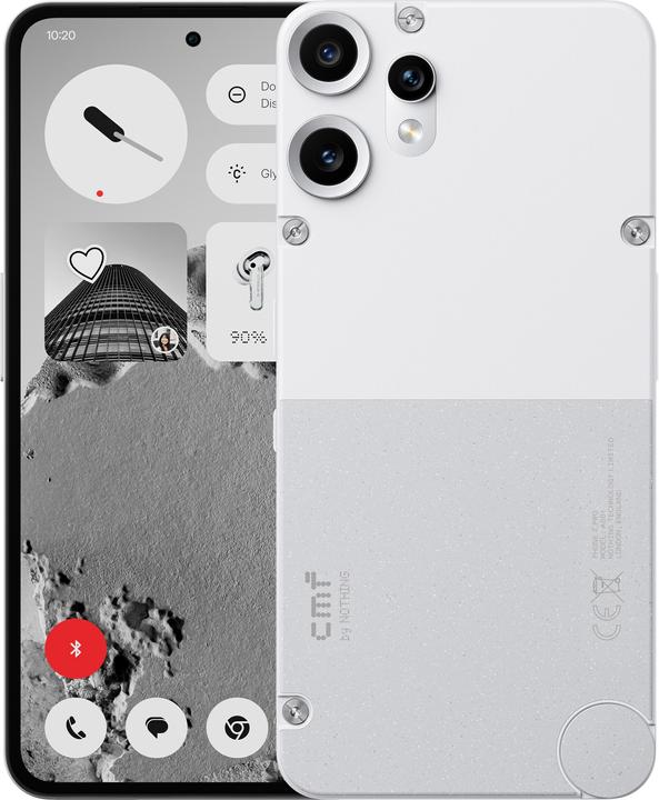 CMF Phone 2 Pro (128 GB, White, 6.77", Dual SIM, 50 Mpx, 5G)