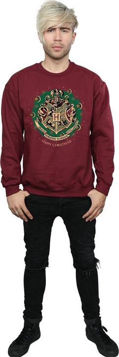 Actual product image Mens Christmas Wreath Sweatshirt (L)
