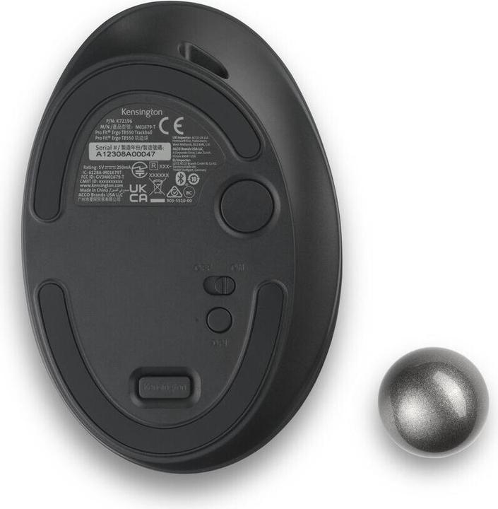 Actual product image Kensington Trackball Pro Fit Ergo TB550 (Cable)