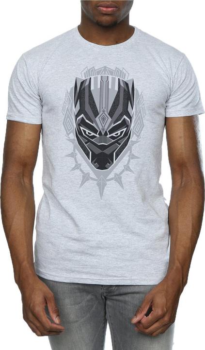 Image du produit Mens Black Panther Head T-Shirt (S)