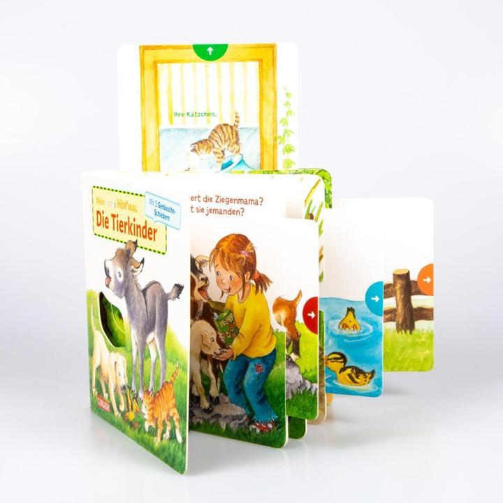 Produktbild Mein erstes Hör mal (Soundbuch ab 1 Jahr): Die Tierkinder (Deutsch, Kyrima Trapp, 2021)