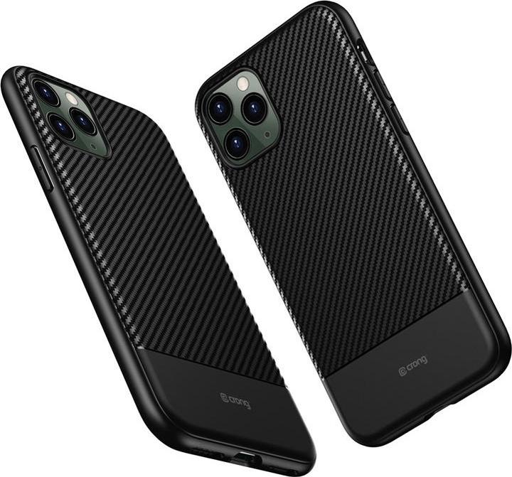 Immagine prodotto Crong Custodia Prestige Carbon Cover per iPhone 11 Pro (nero) (Apple iPhone 11 Pro)