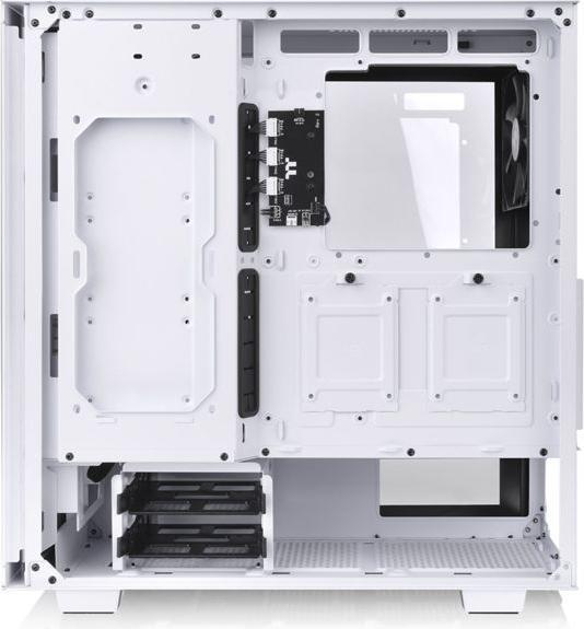 Actual product image Thermaltake TOWER ATX V350 TG ARGB AIR SNOW White (ATX, mATX, Mini-ITX)