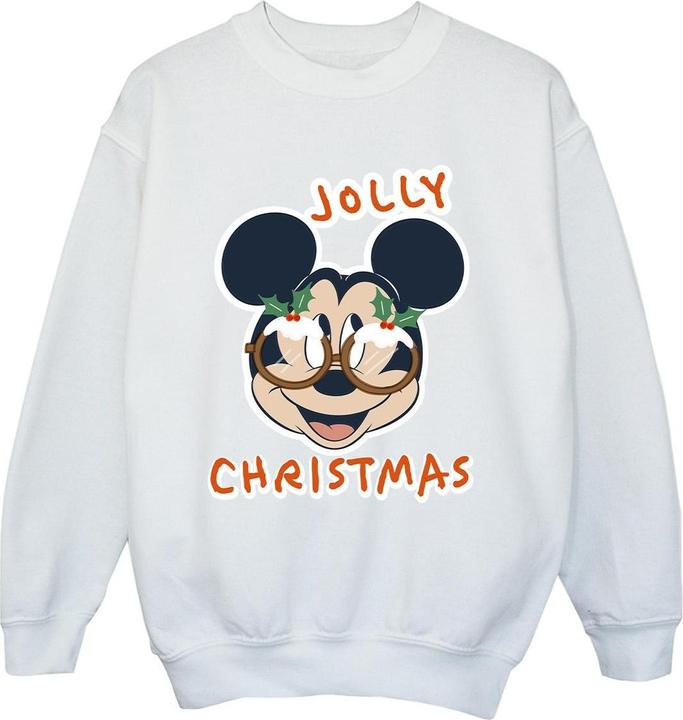 Immagine prodotto Disney Mickey Mouse Jolly Christmas Glasses Felpa Ragazzi (140, 146)