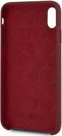 Produktbild Mercedes MEHCI65SILRE iPhone Xs Max red / red solid silicone line (Apple iPhone XS Max)