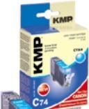 Immagine prodotto KMP C74 Cartuccia d'inchiostro compatibile con Canon CLI-521 C (C)