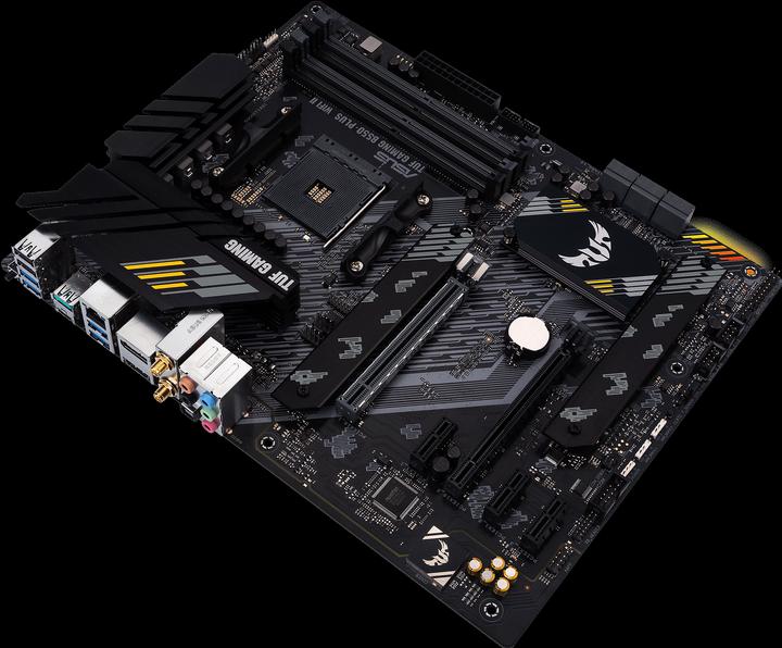 Actual product image ASUS TUF GAMING B550-PLUS WIFI II (AM4, AMD B550, ATX)