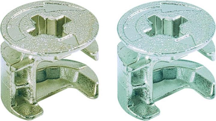 Actual product image Hettich Eccentric connecting fitting Rastex 15, for 15 mm shelves (Connection fitting, 1 pcs.)