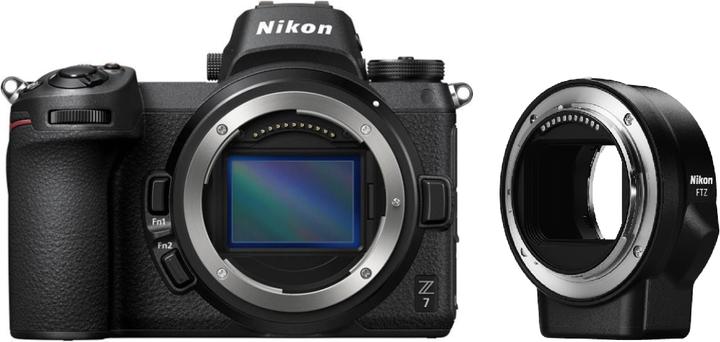Nikon Boîtier Z7 et adaptateur FTZ (45.70 Mpx, Plein format)