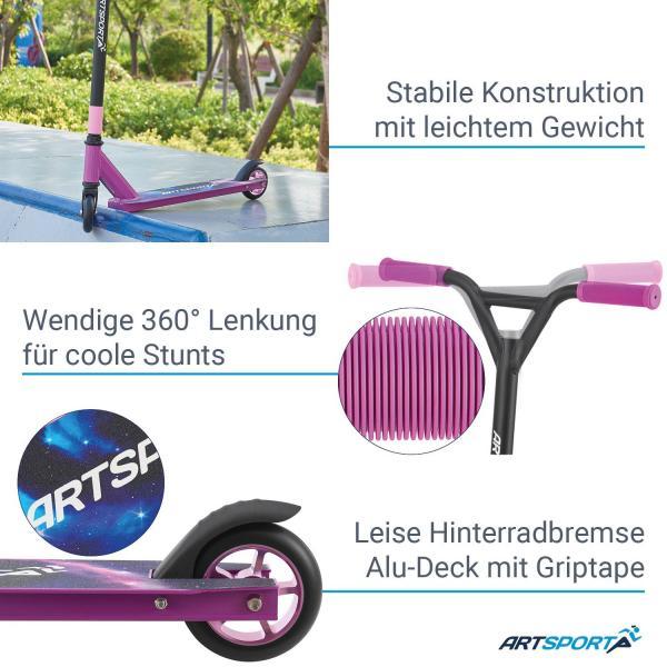 Image du produit Juskys Stunt Scooter Galactic Cruiser