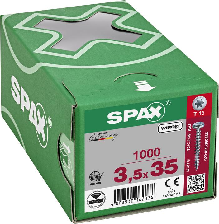 Actual product image Spax Chipboard screws (1000 Screws per piece)