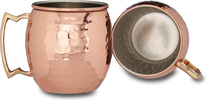 Actual product image Relaxdays Mug (5 dl, 4 x, Moscow Mule mug)